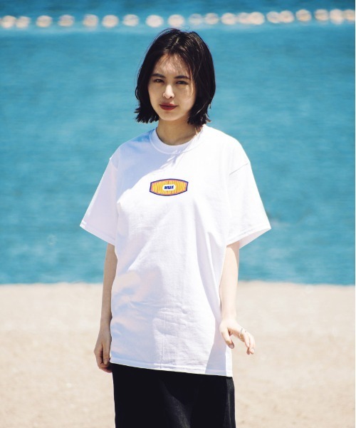 HUF（ハフ）の「WORKMANS S/S TEE　HUF ハフ Tシャツ（Tシャツ/カットソー・メンズ・ホワイト/ダークグリーン・X-LARGE/MEDIUM/SMALL/LARGE）」の10枚目の写真