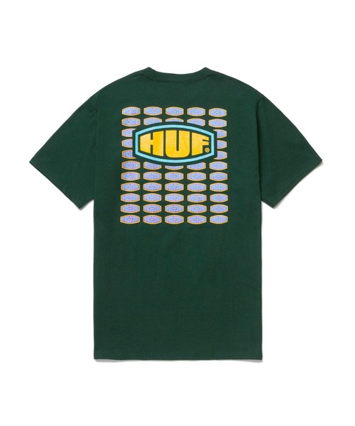HUF（ハフ）の「WORKMANS S/S TEE　HUF ハフ Tシャツ（Tシャツ/カットソー・メンズ・ホワイト/ダークグリーン・X-LARGE/MEDIUM/SMALL/LARGE）」の9枚目の写真