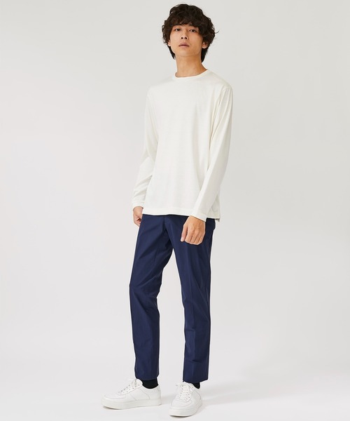 BESPOKE TOKYO（ビスポークトウキョウ）の「【BESPOKE TOKYO】NYLON 4WAY STRETCH PANTS（スラックス・メンズ・ネイビー/ブラック・1/2/3/4）」の16枚目の写真