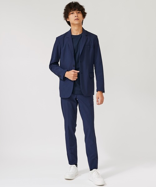 BESPOKE TOKYO（ビスポークトウキョウ）の「【BESPOKE TOKYO】NYLON 4WAY STRETCH PANTS（スラックス・メンズ・ネイビー/ブラック・1/2/3/4）」の22枚目の写真