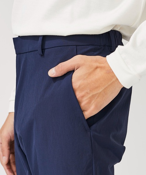 BESPOKE TOKYO（ビスポークトウキョウ）の「【BESPOKE TOKYO】NYLON 4WAY STRETCH PANTS（スラックス・メンズ・ネイビー/ブラック・1/2/3/4）」の15枚目の写真