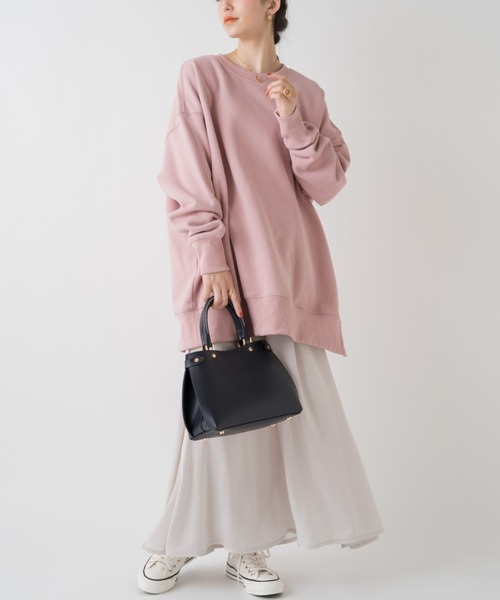 LOUNGEDRESS（ラウンジドレス）の「ソフトフレアロングスカート