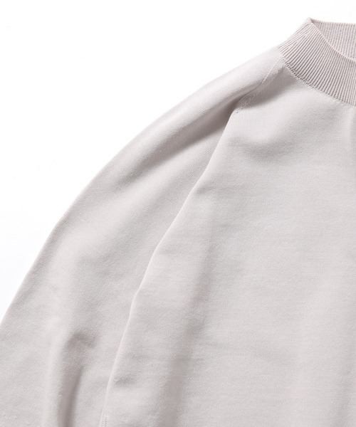 ADAM ET ROPE'（アダムエロペ）の「【ホールガーメント】3D 無縫製プルオーバーニット（ニット/セーター・メンズ・スミクロ/ライトグレー・M/L）」の5枚目の写真
