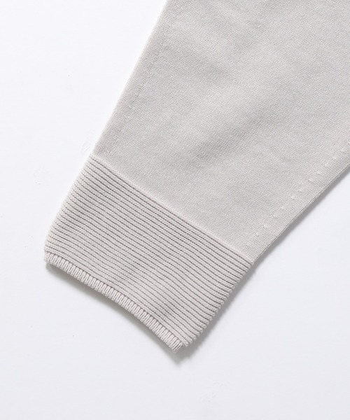 ADAM ET ROPE'（アダムエロペ）の「【ホールガーメント】3D 無縫製プルオーバーニット（ニット/セーター・メンズ・スミクロ/ライトグレー・M/L）」の7枚目の写真