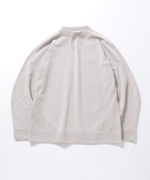 ADAM ET ROPE'（アダムエロペ）の「【ホールガーメント】3D 無縫製プルオーバーニット（ニット/セーター・メンズ・スミクロ/ライトグレー・M/L）」の17枚目の写真
