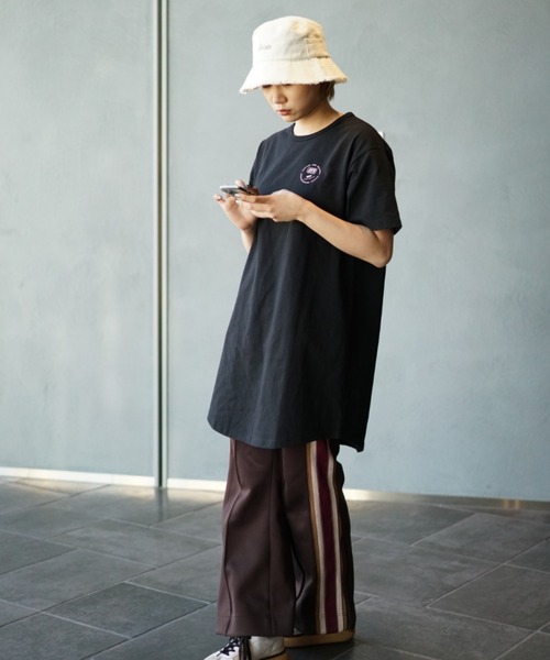 AVIREX（アヴィレックス）の「リネンバケットハット/ LINEN BUCKET HAT（ハット・レディース・ブラック/オフホワイト・FREE）」の7枚目の写真