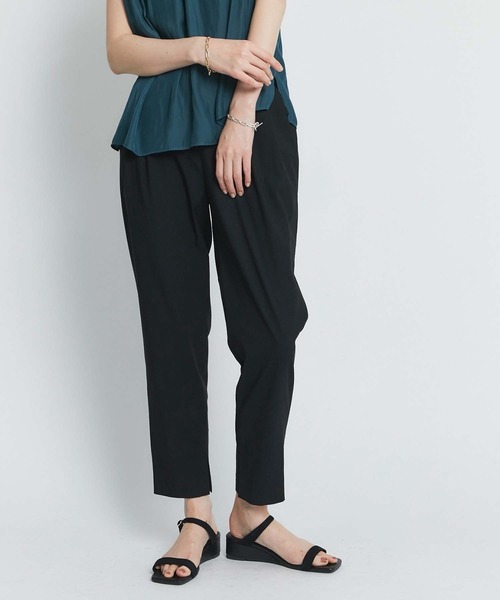 RIVE DROITE(リヴドロワ)の「美脚効果抜群 インスリットパンツ(その他パンツ・レディース・ベージュ/ミント/ネイビー/ブラック・36/38)」の5枚目の写真