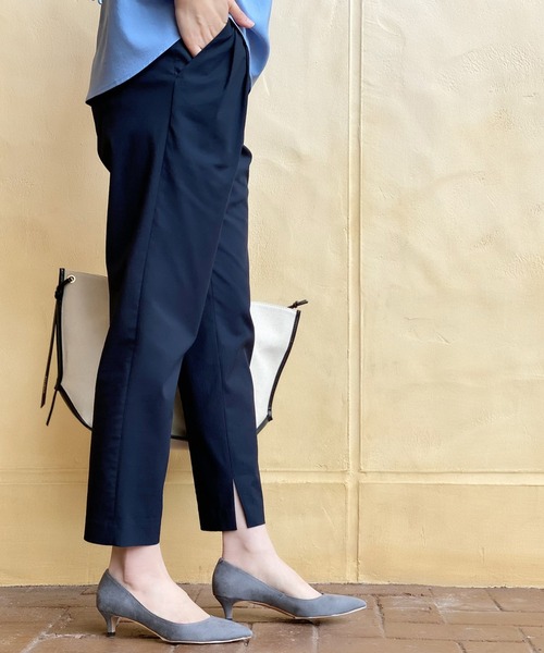 RIVE DROITE(リヴドロワ)の「美脚効果抜群 インスリットパンツ(その他パンツ・レディース・ベージュ/ミント/ネイビー/ブラック・36/38)」の10枚目の写真