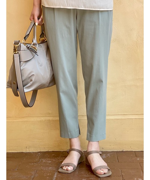 RIVE DROITE(リヴドロワ)の「美脚効果抜群 インスリットパンツ(その他パンツ・レディース・ベージュ/ミント/ネイビー/ブラック・36/38)」の15枚目の写真