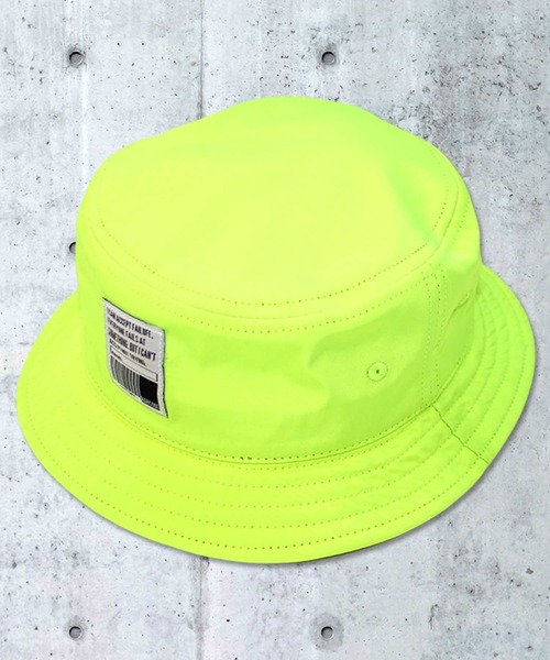 THE CASUAL(カジュアル)の「ワッペンポリバケットハット キッズ(ハット・キッズ・ベージュ/パープル/チャコール/ブラック/カーキ/ネイビー/イエロー/オレンジ・56cm/54cm/52cm)」の7枚目の写真