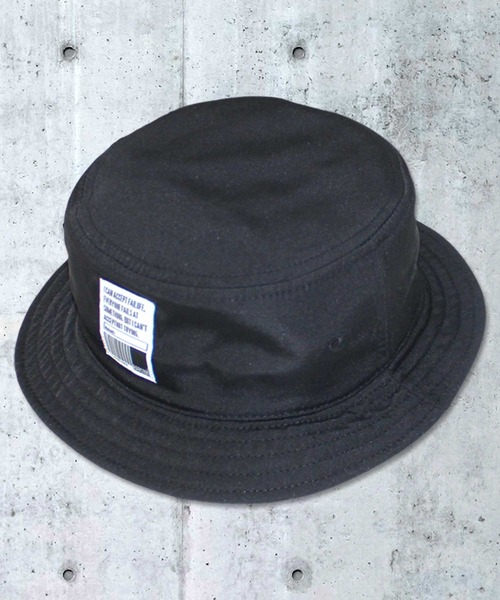 THE CASUAL(カジュアル)の「ワッペンポリバケットハット キッズ(ハット・キッズ・ベージュ/パープル/チャコール/ブラック/カーキ/ネイビー/イエロー/オレンジ・56cm/54cm/52cm)」の2枚目の写真