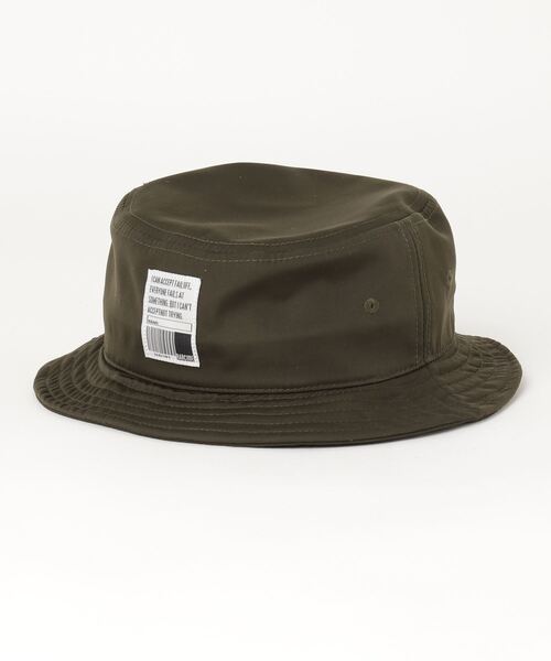 THE CASUAL(カジュアル)の「ワッペンポリバケットハット キッズ(ハット・キッズ・ベージュ/パープル/チャコール/ブラック/カーキ/ネイビー/イエロー/オレンジ・56cm/54cm/52cm)」の16枚目の写真
