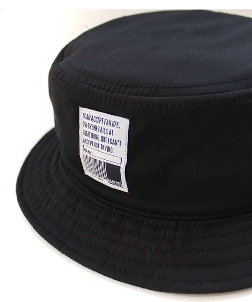 THE CASUAL(カジュアル)の「ワッペンポリバケットハット キッズ(ハット・キッズ・ベージュ/パープル/チャコール/ブラック/カーキ/ネイビー/イエロー/オレンジ・56cm/54cm/52cm)」の10枚目の写真