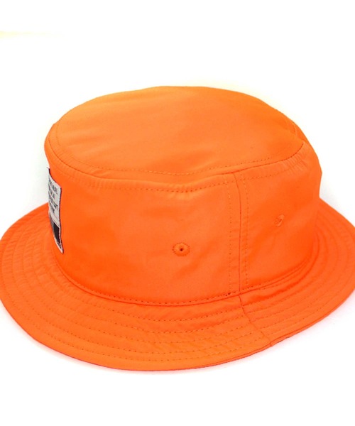 THE CASUAL(カジュアル)の「ワッペンポリバケットハット キッズ(ハット・キッズ・ベージュ/パープル/チャコール/ブラック/カーキ/ネイビー/イエロー/オレンジ・56cm/54cm/52cm)」の12枚目の写真