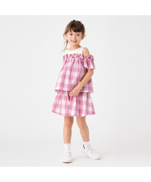 ケイトスペード　160 Tシャツ&キュロット　モデルコーデ♡ kate spade new york kids（ケイトスペードニューヨーク）の