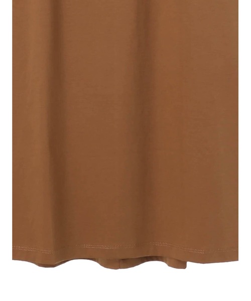 YECCA VECCA（イェッカヴェッカ）の「タックデザインカットワンピース　＊（ワンピース・レディース・ブラック/ブラウン/グリーン・FREE）」の14枚目の写真