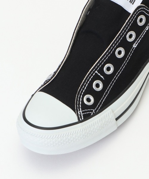 CONVERSE ALL STAR（コンバースオールスター）の「ALL STAR スリップ3 オックス（スニーカー・レディース・ブラック/ホワイト・24.0cm/24.5cm/23.5cm/23cm）」の7枚目の写真