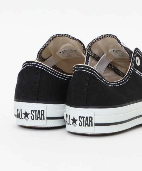 CONVERSE ALL STAR（コンバースオールスター）の「ALL STAR スリップ3 オックス（スニーカー・レディース・ブラック/ホワイト・24.0cm/24.5cm/23.5cm/23cm）」の9枚目の写真