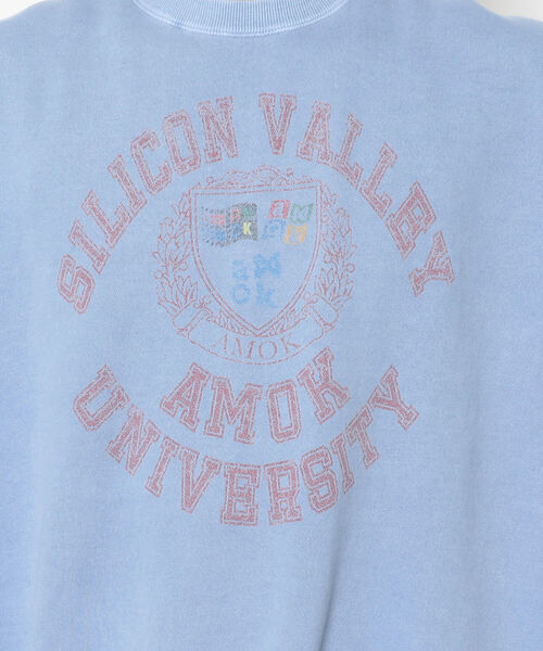 amok（アモク）の「amok /アモク/別注SS スウェット（Tシャツ/カットソー・メンズ・ブラック/ブルー/イエロー・FREE）」の9枚目の写真