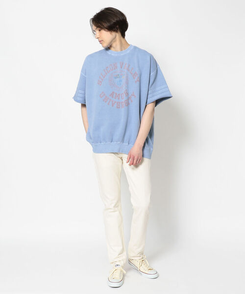 amok（アモク）の「amok /アモク/別注SS スウェット（Tシャツ/カットソー・メンズ・ブラック/ブルー/イエロー・FREE）」の12枚目の写真