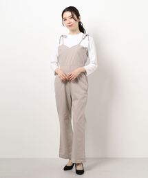 flower | リボンキャミロンパース(サロペット/オーバーオール)