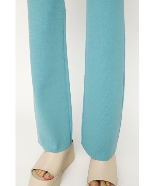 SLY（スライ）の「NYLON BLEND FLARE PT ナイロン ブレンド フレアパンツ（スラックス・レディース・ブルー/ブラック/ブラウン・2/1）」の12枚目の写真