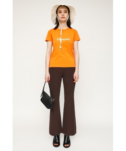 SLY（スライ）の「NYLON BLEND FLARE PT ナイロン ブレンド フレアパンツ（スラックス・レディース・ブルー/ブラック/ブラウン・2/1）」の19枚目の写真