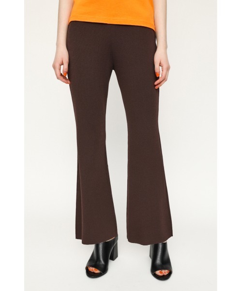 SLY（スライ）の「NYLON BLEND FLARE PT ナイロン ブレンド フレアパンツ（スラックス・レディース・ブルー/ブラック/ブラウン・2/1）」の21枚目の写真