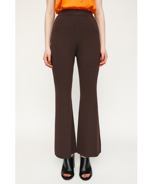 SLY（スライ）の「NYLON BLEND FLARE PT ナイロン ブレンド フレアパンツ（スラックス・レディース・ブルー/ブラック/ブラウン・2/1）」の22枚目の写真