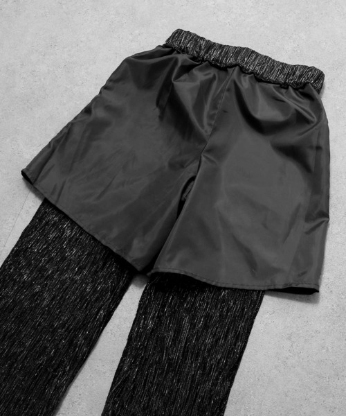 Chillfar（チルファー）の「シアープリーツパンツ（その他パンツ・レディース・シルバー/アイボリー・FREE）」の17枚目の写真