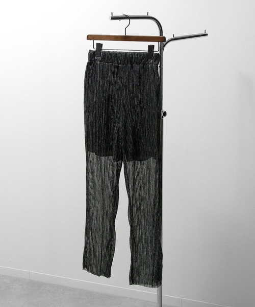 Chillfar（チルファー）の「シアープリーツパンツ（その他パンツ・レディース・シルバー/アイボリー・FREE）」の20枚目の写真