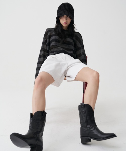 FEKETE（フェケテ）の「FEKETE PAPER SUMMER BUCKET HAT（ハット・メンズ・ブラック・FREE）」の15枚目の写真