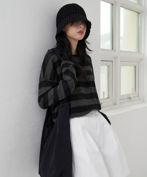 FEKETE（フェケテ）の「FEKETE PAPER SUMMER BUCKET HAT（ハット・メンズ・ブラック・FREE）」の19枚目の写真