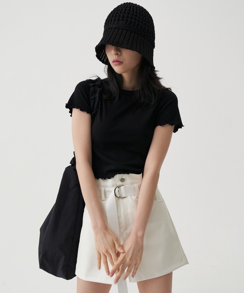 FEKETE（フェケテ）の「FEKETE PAPER SUMMER BUCKET HAT（ハット・メンズ・ブラック・FREE）」の4枚目の写真