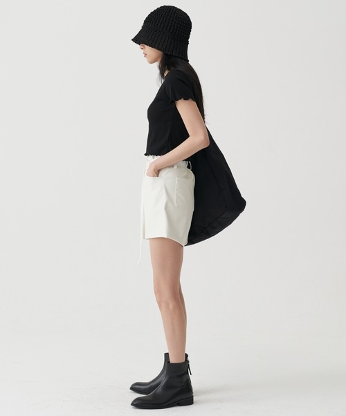 FEKETE（フェケテ）の「FEKETE PAPER SUMMER BUCKET HAT（ハット・メンズ・ブラック・FREE）」の14枚目の写真