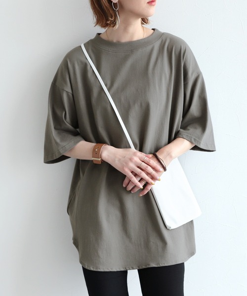 reca(レカ)の「バックプリントTシャツ(Tシャツ/カットソー・レディース・ホワイト/グレー/チャコール・FREE)」の11枚目の写真