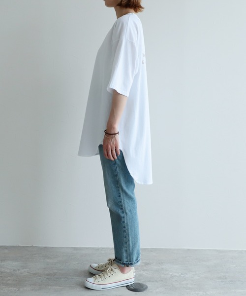 reca(レカ)の「バックプリントTシャツ(Tシャツ/カットソー・レディース・ホワイト/グレー/チャコール・FREE)」の22枚目の写真