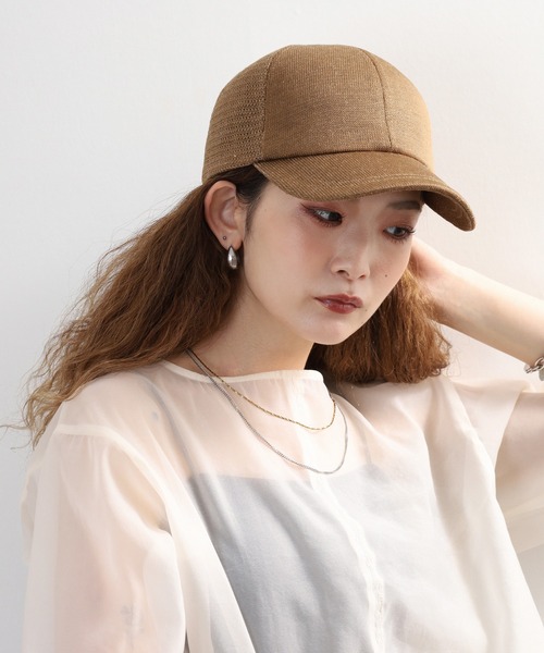 Sense of Grace（センスオブグレース）の「サーモ ベースボールキャップ（キャップ・メンズ・ブラック/ベージュ/ネイビー/アイボリー・FREE/XL）」の3枚目の写真