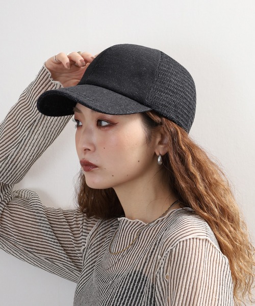 Sense of Grace（センスオブグレース）の「サーモ ベースボールキャップ（キャップ・メンズ・ブラック/ベージュ/ネイビー/アイボリー・FREE/XL）」の2枚目の写真