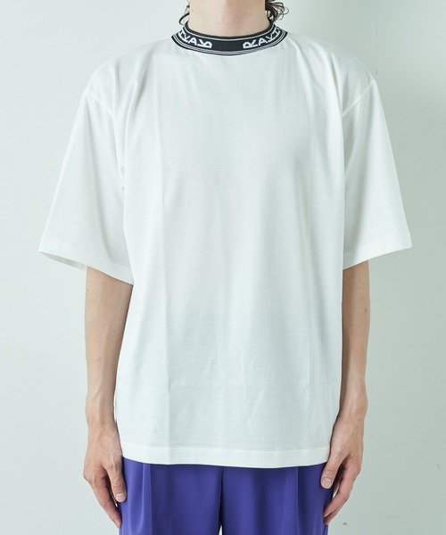 Lui's（ルイス）の「RAKISHネックロゴカットソー（Tシャツ/カットソー・メンズ・ブラック/オフホワイト/ブルー・SMALL/MEDIUM）」の13枚目の写真