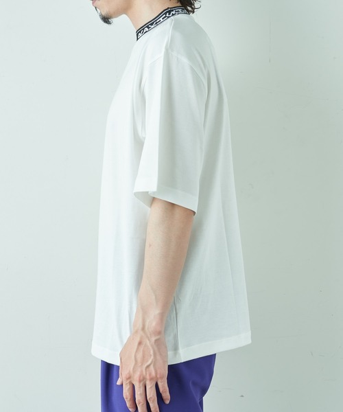 Lui's（ルイス）の「RAKISHネックロゴカットソー（Tシャツ/カットソー・メンズ・ブラック/オフホワイト/ブルー・SMALL/MEDIUM）」の14枚目の写真