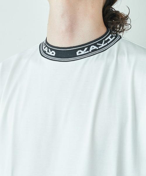 Lui's（ルイス）の「RAKISHネックロゴカットソー（Tシャツ/カットソー・メンズ・ブラック/オフホワイト/ブルー・SMALL/MEDIUM）」の17枚目の写真