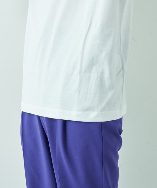 Lui's（ルイス）の「RAKISHネックロゴカットソー（Tシャツ/カットソー・メンズ・ブラック/オフホワイト/ブルー・SMALL/MEDIUM）」の19枚目の写真