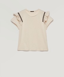 SISLEY | キッズショルダーフリルTシャツ・カットソー(Tシャツ/カットソー)