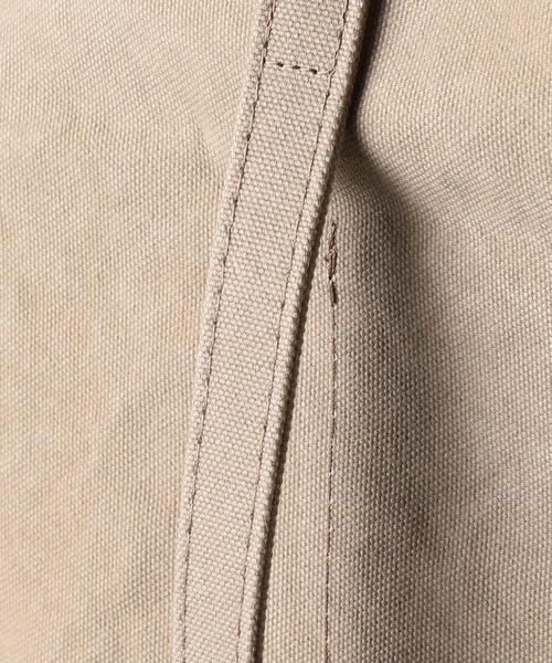 amiacalva(アミアカルヴァ)の「<AMIACALVA (アミアカルヴァ) > キャンバス 6ポケット トート(トートバッグ・メンズ・ベージュ/ブラック・FREE)」の8枚目の写真