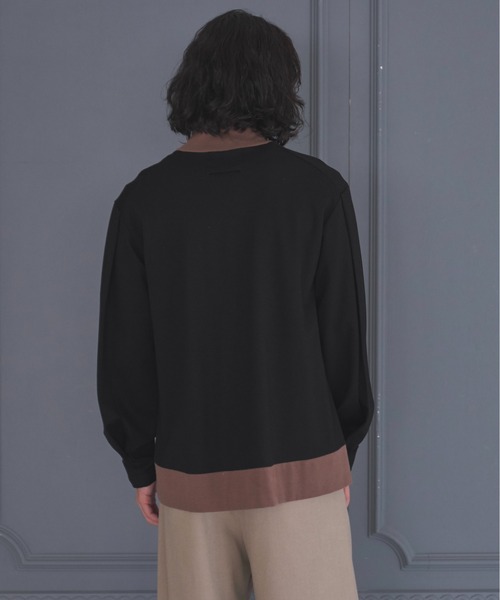 DOOPZ（ドープス）の「TURTLE NECK LONG T / タートルネックロンT（Tシャツ/カットソー・メンズ・ブラック/ネイビー・SMALL/MEDIUM/LARGE）」の7枚目の写真