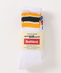 Healthknit | 【Healthknit/ヘルスニット】ソックス配色3本ラインフルパイル3Pセット(ソックス/靴下)