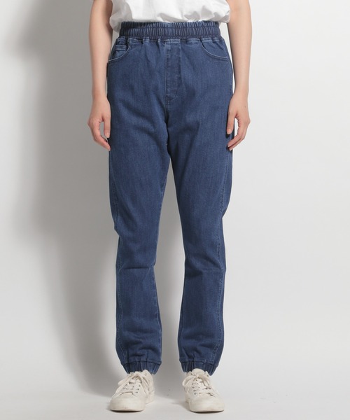 niko and...（ニコアンド）の「[niko and ...JEANS 2021AW]スリムコンフォートデニムパンツ（デニムパンツ・レディース・ブラック/ブルー・MEDIUM/LARGE）」の5枚目の写真