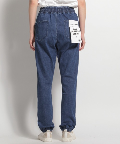 niko and...（ニコアンド）の「[niko and ...JEANS 2021AW]スリムコンフォートデニムパンツ（デニムパンツ・レディース・ブラック/ブルー・MEDIUM/LARGE）」の7枚目の写真