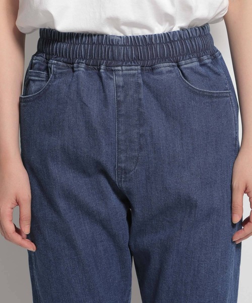 niko and...（ニコアンド）の「[niko and ...JEANS 2021AW]スリムコンフォートデニムパンツ（デニムパンツ・レディース・ブラック/ブルー・MEDIUM/LARGE）」の8枚目の写真